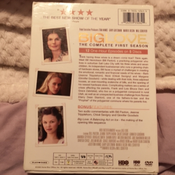Big Love (Season 1) Dvd - Picture 2 of 3